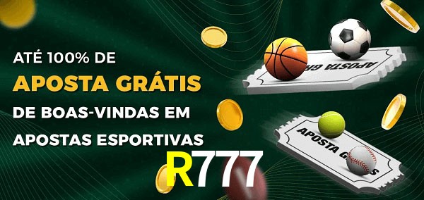 R777 Ate 100% de Aposta Gratis