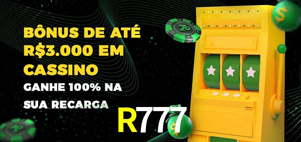 R777 melhor bônus de depósito